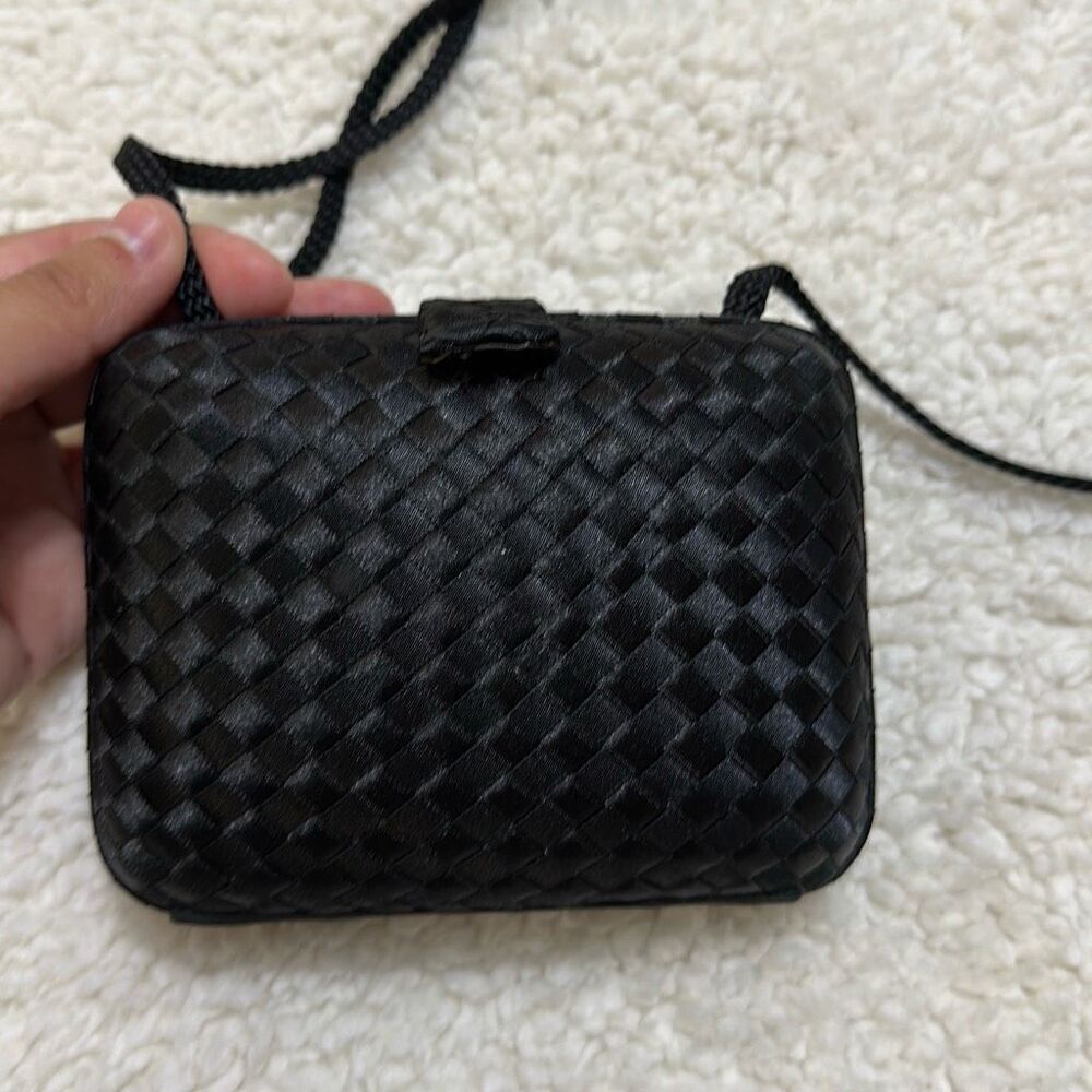 Vintage La Regale Black Crossbody and Clutch - Picture 5 of 10